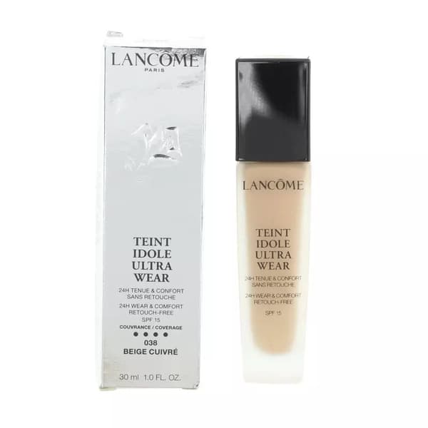 Lancome Light Foundation Teint Idole Ultra Wear 038 Beige Cuivre SPF15 30ml