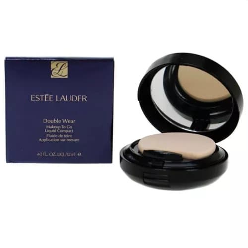Estee Lauder Double Wear Liquid Foundation Compact 1W2 Sand