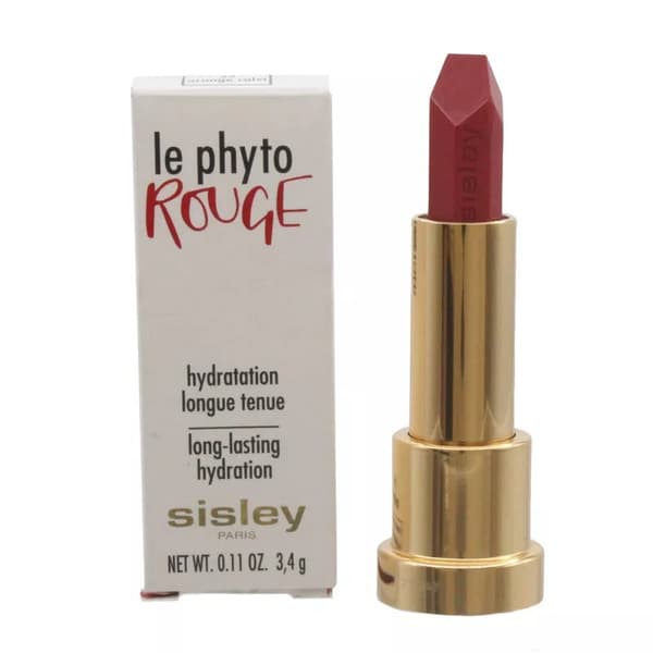 Sisley Red Lipstick Le Phyto Rouge 32 Orange Calvi Hydrating Lip Stick Makeup