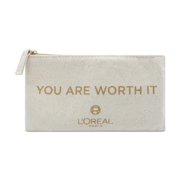 L’Oreal Black Mascara Eyeliner Nude Lipstick 235 Make Up Set I Am Worth It Nudes