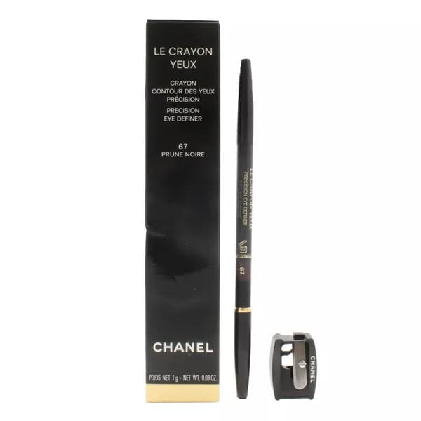 Chanel Brown Eyeliner Pencil Eye Liner 67 Prune Noire Le Crayon Yeux Definer
