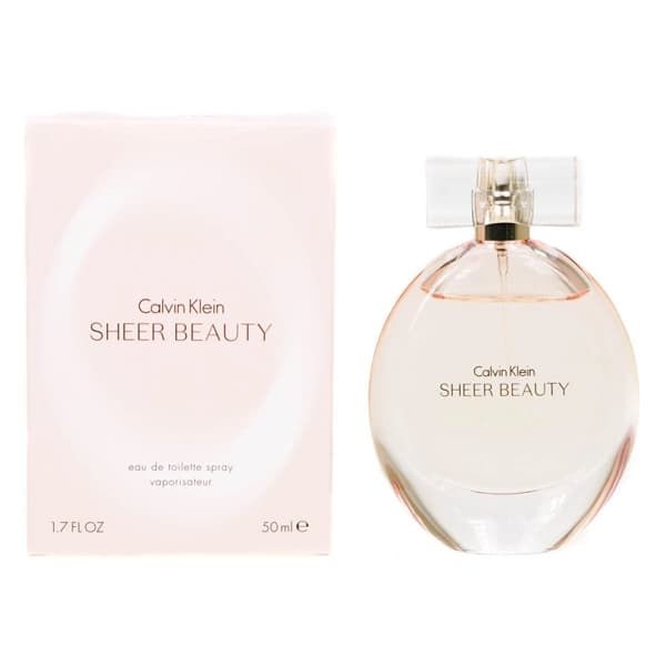 Calvin Klein Sheer Beauty 50ml Eau De Toilette Spray EDT Perfume For Her -