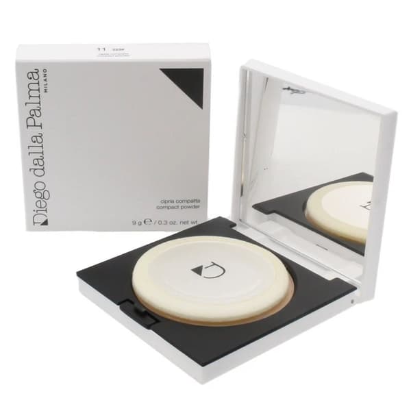 Diego Dalla Palma Face Powder Compact 11 Matte Powder Light Tan Foundation -