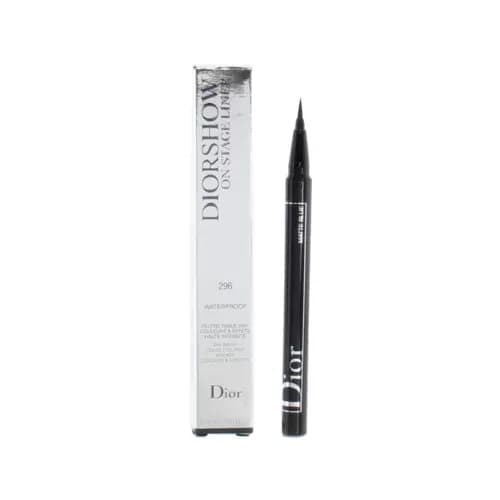 Dior Blue Eyeliner Diorshow On Stage Liner Pen 296 Matte Blue Waterproof -