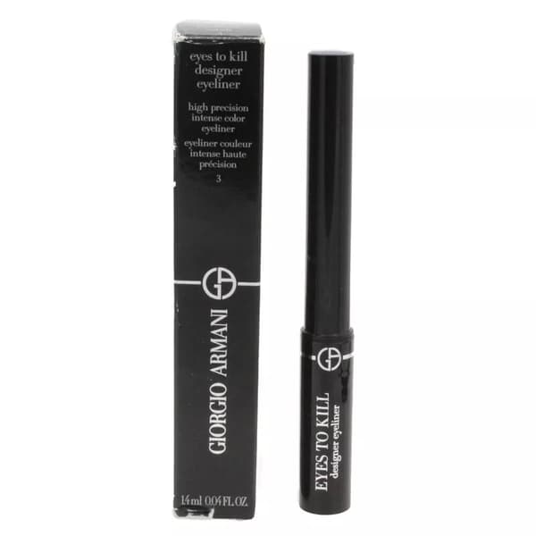 Giorgio Armani Eyeliner Eyes To Kill Cobalt 3 Blue Liquid Eyeliner Intense