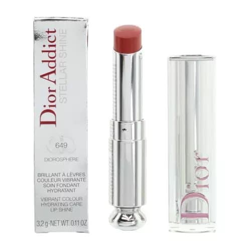 Dior Coral Lipstick Addict Stellar Shine 649 Diorosphere Hydrating Lip Stick