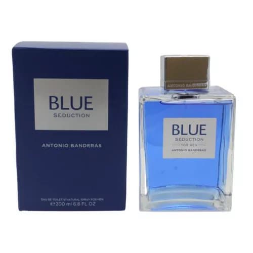 Antonio Banderas Blue Seduction 200ml Eau De Toilette Mens EDT Spray