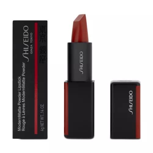 Shiseido Modern Matte Powder Lipstick 509 Flame 4g Long Lasting