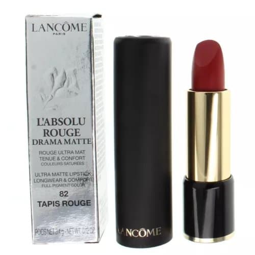 Lancome Red Lipstick L’Absolu Rouge Drama Matte 82 Tapis Rouge Lip Stick Makeup