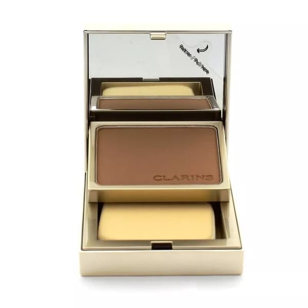 Clarins Medium Powder Foundation Everlasting Compact 114 Cappuccino - Brand