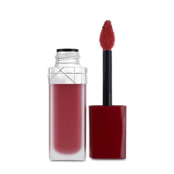 Dior Rouge Dior Red Liquid Lipstick Ultra Care 569 Fantasy 6ml Matte Lip Glow