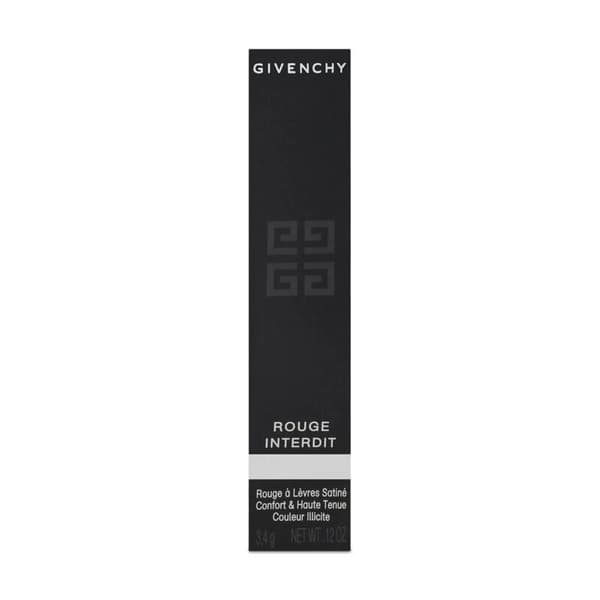 Givenchy Rouge Interdit Satin Lipstick Semi-Matte Bullet Lip Colour, 14 Redlight