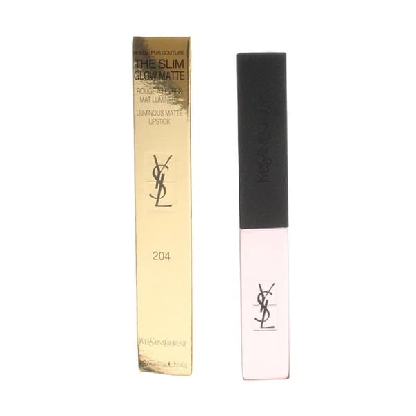 YSL Red Lipstick The Slim Luminous Matte Lipstick 204 Private Carmine Lip Stick