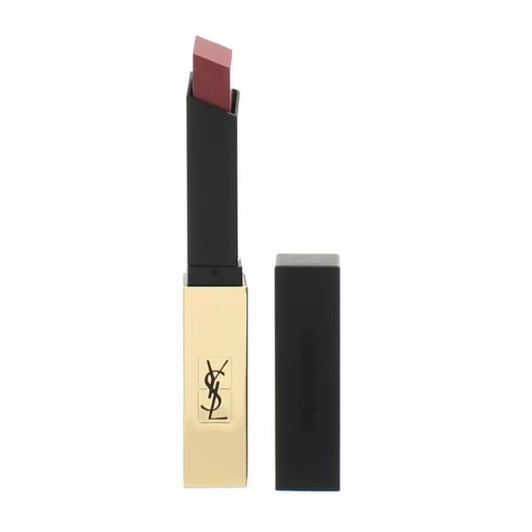 Yves Saint Laurent Pink Lipstick The Slim Leather Matte 12 Nu Incongru -