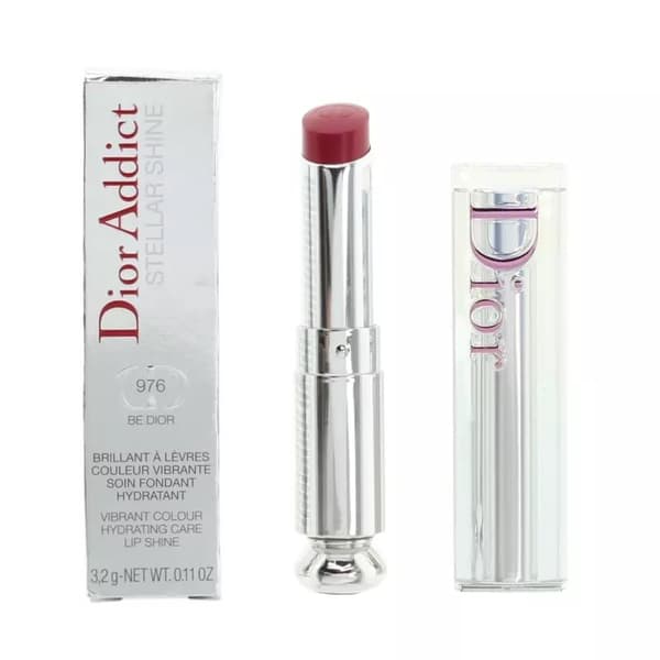 Dior Lipstick Addict Stellar Shine Red 976 Be Dior Hydrating Gloss Lip Stick