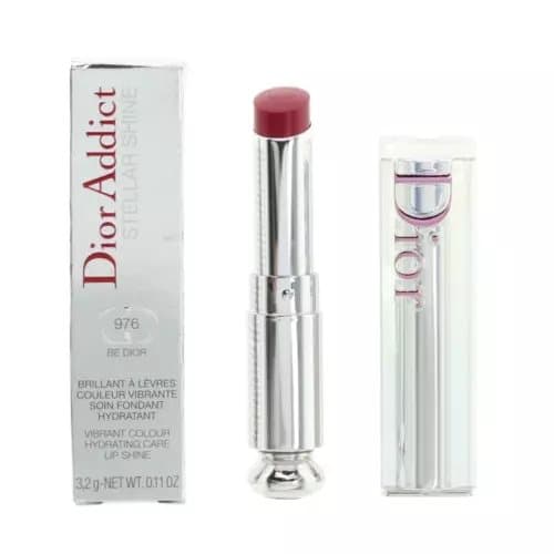 Dior Lipstick Addict Stellar Shine Red 976 Be Dior Hydrating Gloss Lip Stick