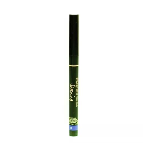 YSL Blue Shocking Eyeliner Bold Felt Tip Pen 3 Deep Blue Yves Saint Laurent
