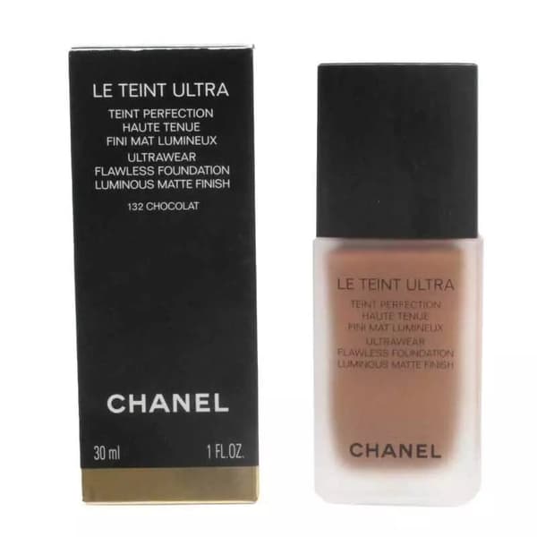 Chanel Foundation Le Teint Ultra Flawless Makeup 132 Chocolat 30ml