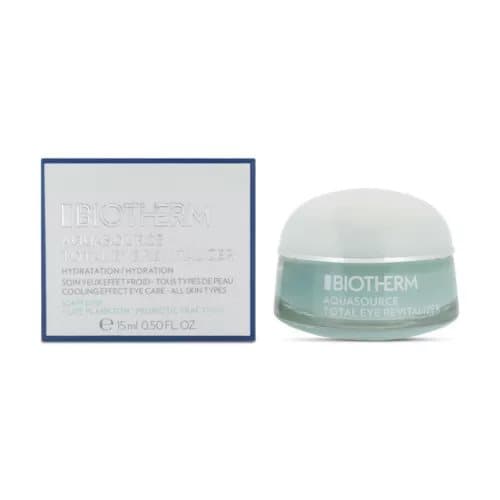 Biotherm Eye Cream Aquasource Total Eye Revitalizer 15ml Cooling Effect Eye Care