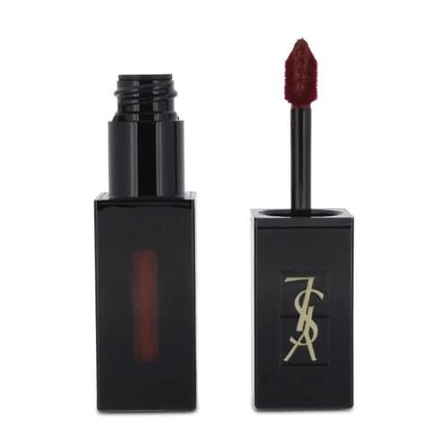 YSL Vernis A Levres Vinyl Cream Lip Stain 420 Chili Vibration 5.5ml Red