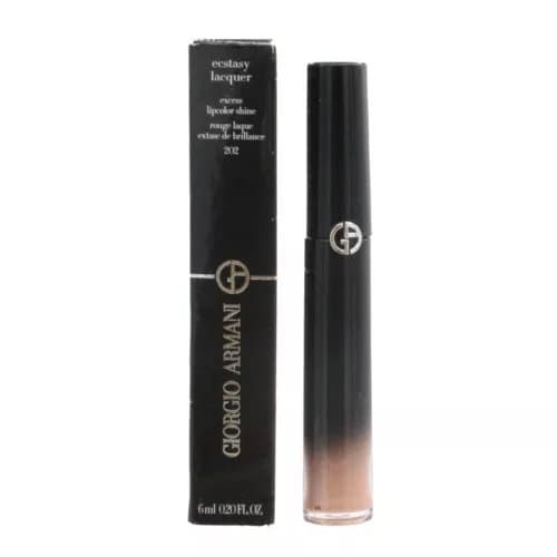 Giorgio Armani Nude Lipstick Ecstasy Lacquer Excess Lip Color 202 Night Nude