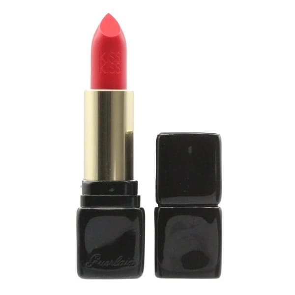 Guerlain Red Lipstick KissKiss Creamy Shaping Lip Colour 329 Poppy Red Lip Stick