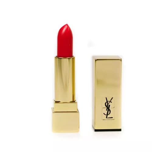 YSL Red Lipstick Yves Saint Laurent Rouge Pur Couture 73 Rhythm Red -