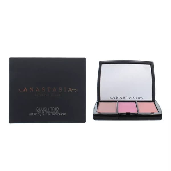 Anastasia Beverly Hills Blusher Palette Trio Pink Nude Blush Pool Party