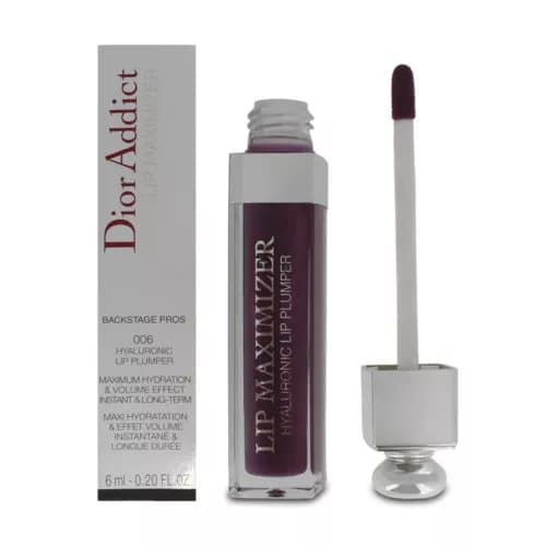 Dior Addict Lip Maximizer Hyaluronic Lip Plumper Hydrating Lip Gloss 006 Berry