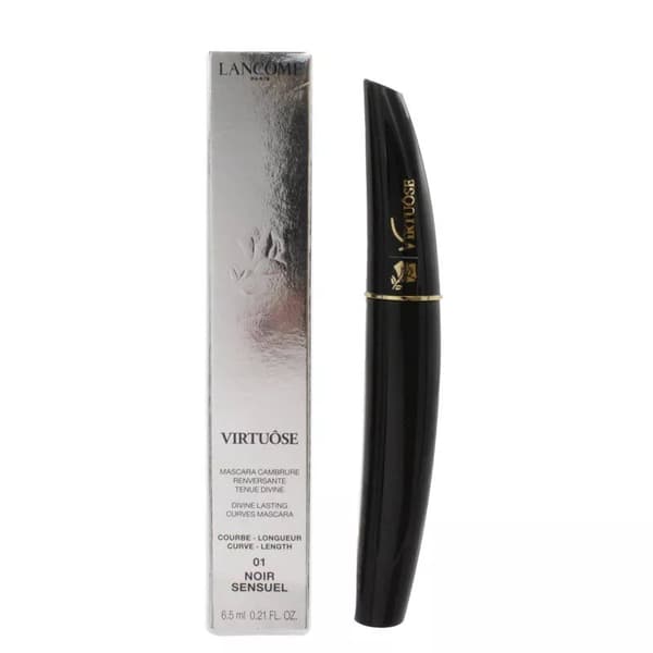 Lancome Mascara Virtuose Divine Lasting Curves 01 Noir Sensuel Black Lengthening