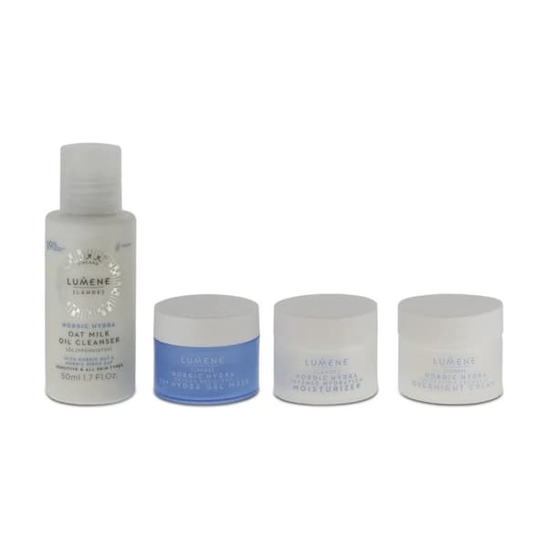 Lumene Nordic Hydra Hydration Essentials Travel & Trial Skincare Gift Set