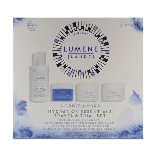 Lumene Nordic Hydra Hydration Essentials Travel & Trial Skincare Gift Set