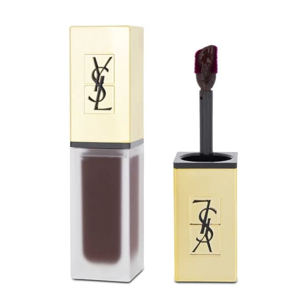 YSL Plum Liquid Lipstick Lip Stain Tatouage Couture Matte 15 Violet Conviction