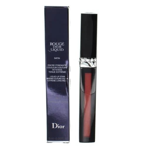 Dior Pink Lipstick Lip Stain Rouge Liquid 442 Impetuous Satin 6ml Long Wear