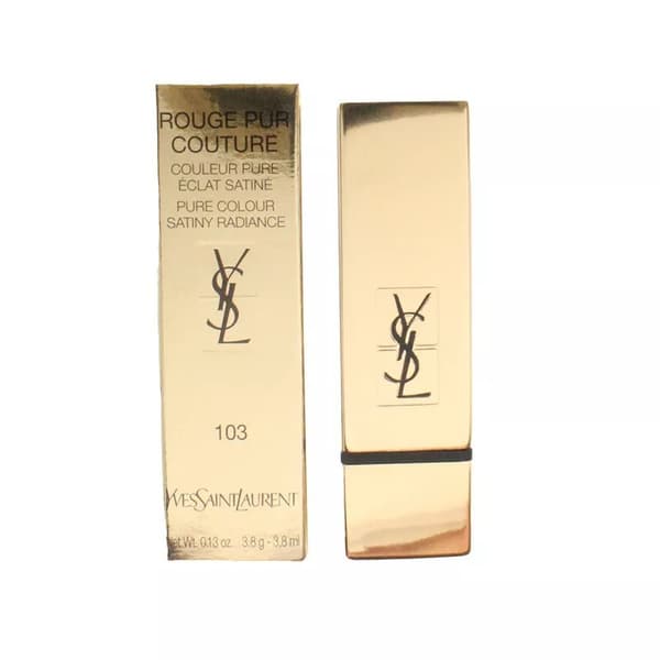 YSL Red Lipstick Rouge Pur Couture 103 Prete A Tout Yves Saint Laurent Lip Stick
