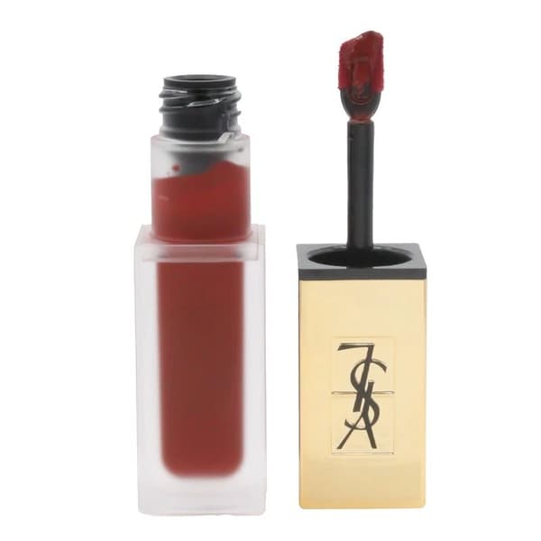 YSL Lip Stain Tatouage Couture 9 Grenat No Rules Matte Red Lipstick -