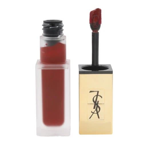YSL Lip Stain Tatouage Couture 9 Grenat No Rules Matte Red Lipstick -