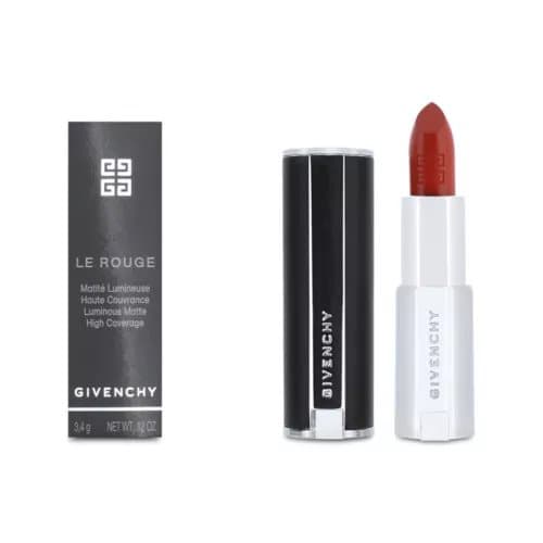 Givenchy Le Rouge High Coverage Lipstick 316 Orange Absolu Matte Red Lip Colour
