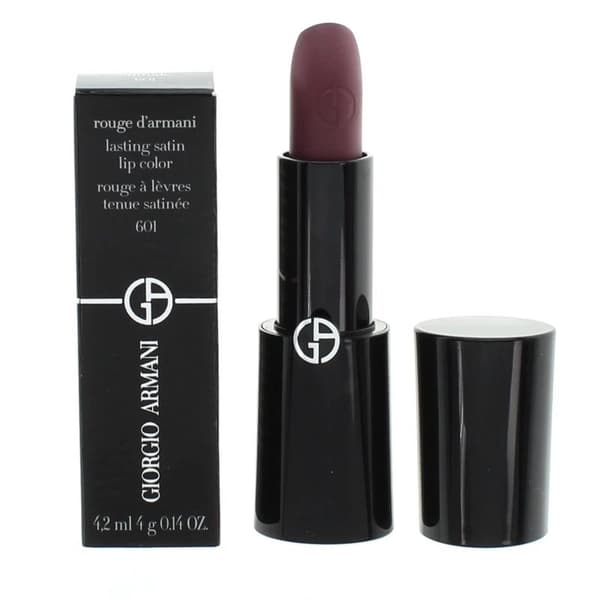 Giorgio Armani Mauve Lipstick Rouge D’Armani Lasting Satin 601 Attitude -