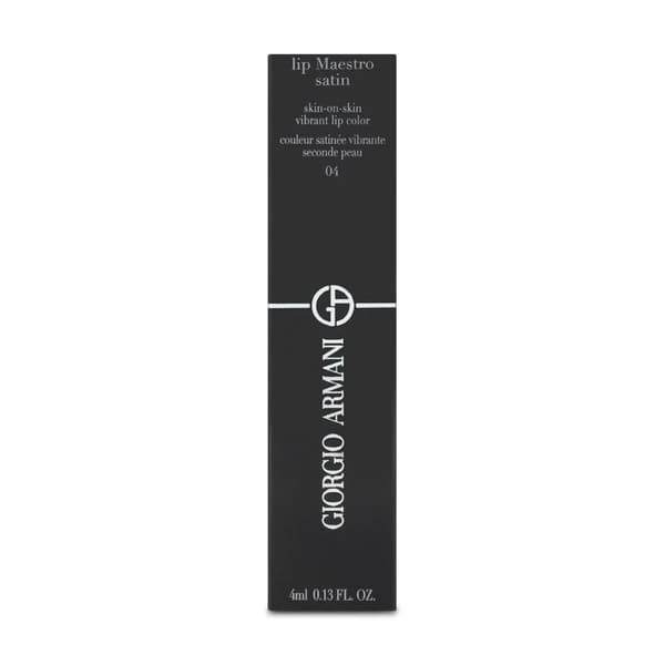 Giorgio Armani Red Lipstick Lip Maestro Satin Vibrant 04 Live Concert