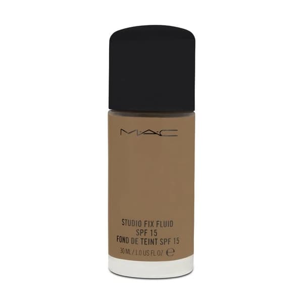MAC Dark Foundation Studio Fix Fluid SPF 15 30ml NC58 Matte Shine Oil Control