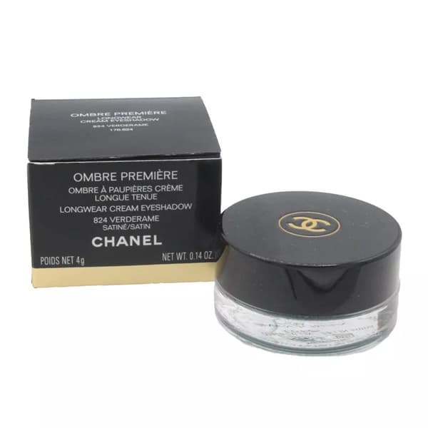 Chanel Green Eyeshadow Ombre Premiere Longwear Cream Satin 824 Verderame -