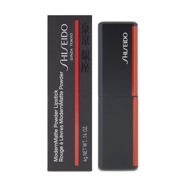 Shiseido Red Lipstick ModernMatte Powder Lip Stick 512 Sling Back Matte Makeup