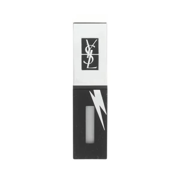 YSL White Lipstick Lip Top Coat The Holographics 507 Holographic White 6ml -