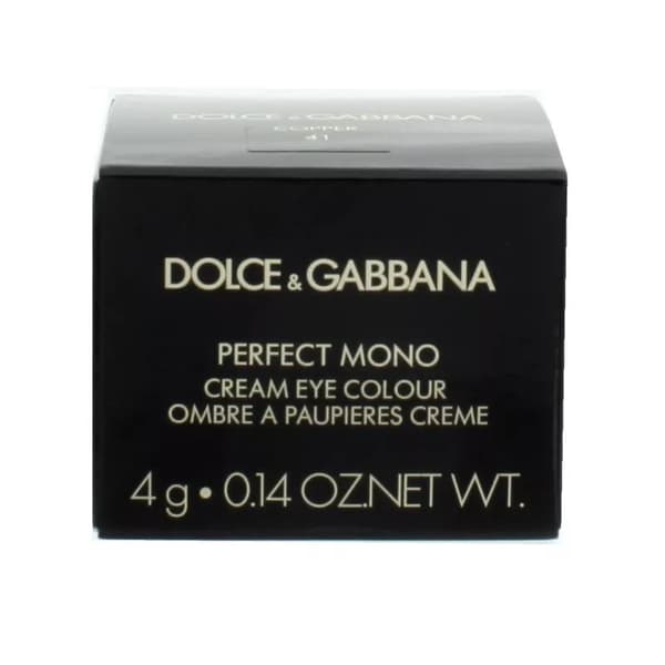Dolce & Gabbana Bronze Eyeshadow 41 Copper Perfect Mono Cream Eye Colour