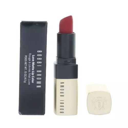 Bobbi Brown Lipstick Luxe Matte Lip Color Red Carpet Matte Red Lip Stick -