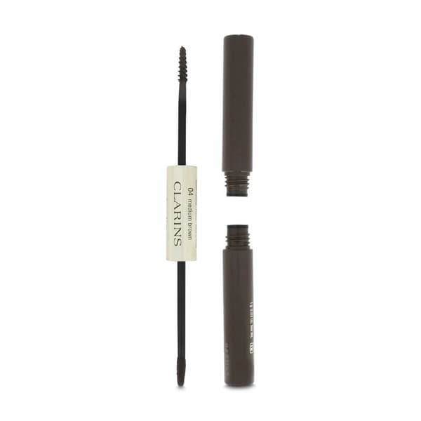 Clarins Brown Duo Defines & Fixes Brows 04 Medium Brown Defines & Fixes Brows
