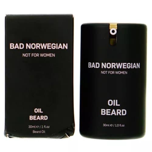 Bad Norwegian Beard Oil 30ml Beard Serum Beard Growth Hemp Oil Argan Oil