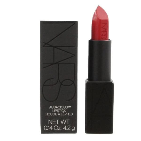 NARS Audacious Lipstick Rita 9472 Satin Red Lip Stick Long Wear NARS Makeup