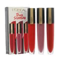 Pikkukuva 1 / 3: L’Oreal Red & Pink Lipstick x 3 Rouge Signature Matte Colour Liquid Lipstick Set